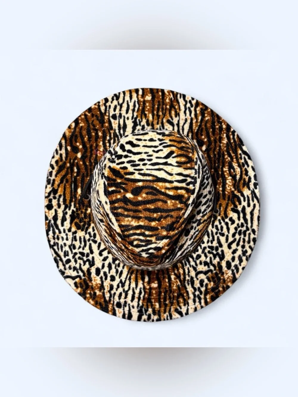 Y2K Animal Print Cowgirl Hat by J Hats!